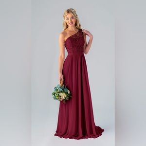 Never worn Shannon style Kennedy Blue Bridesmaid dress